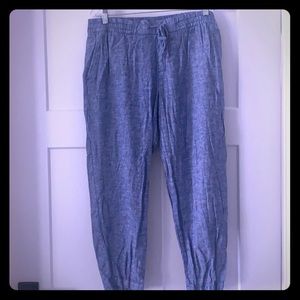 Old navy chambray joggers